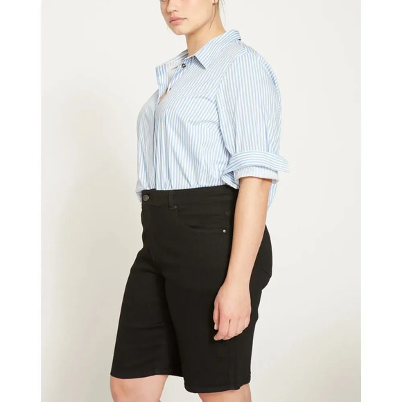 Universal Standard Bae Denim Shorts  NWT size 10 - Picture 3 of 7